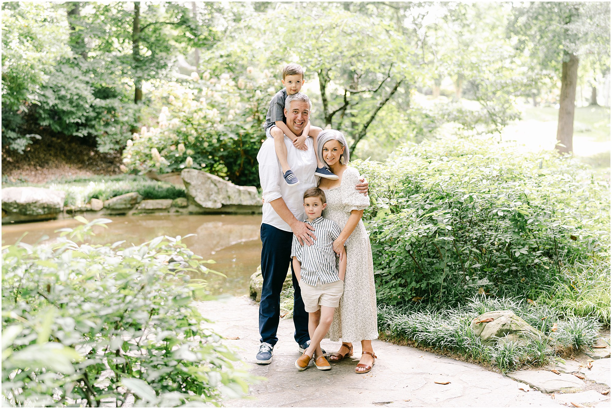 Atlanta family photography at Winn Park.