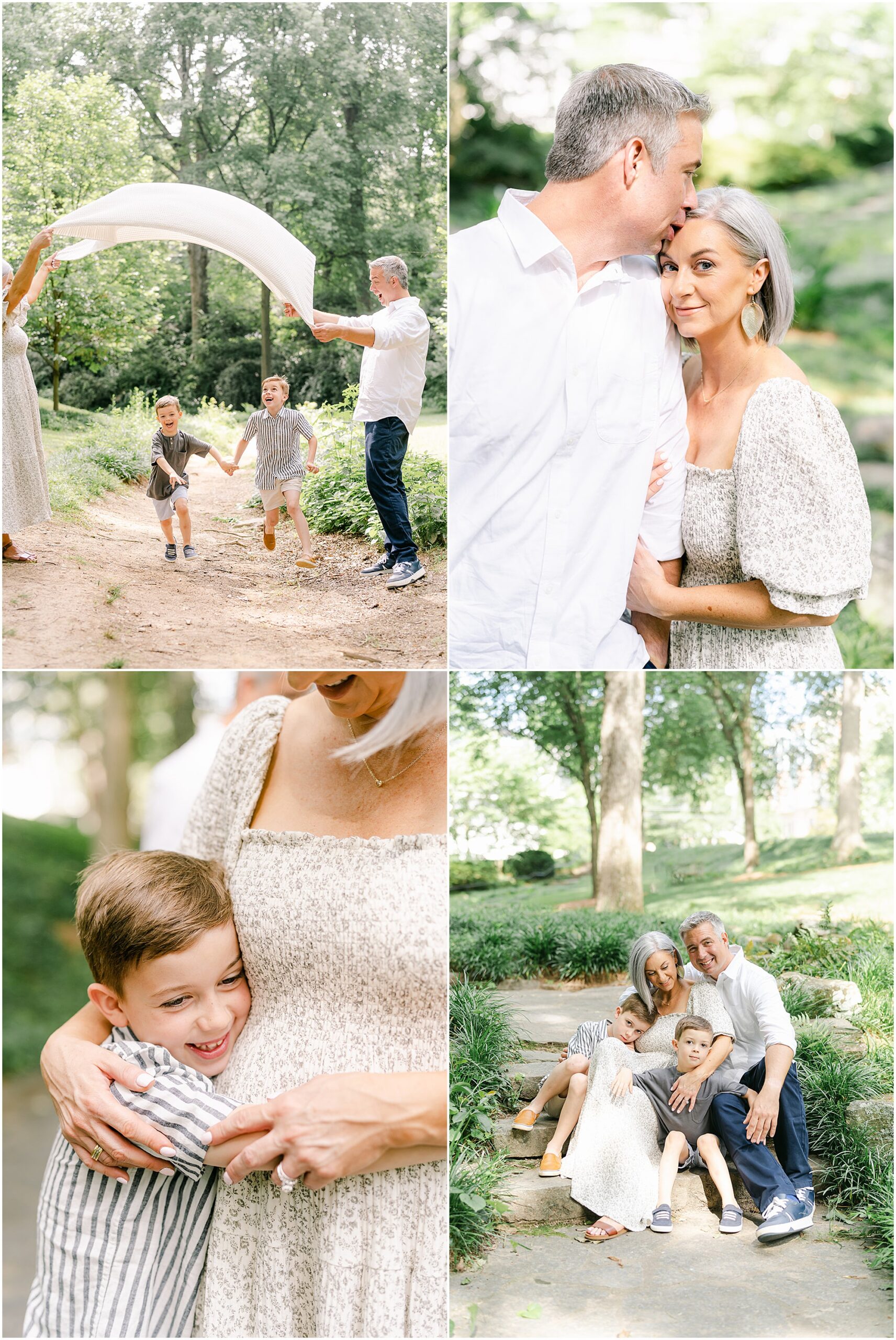Family photos at Winn Park by an Atlanta Family Photographer.