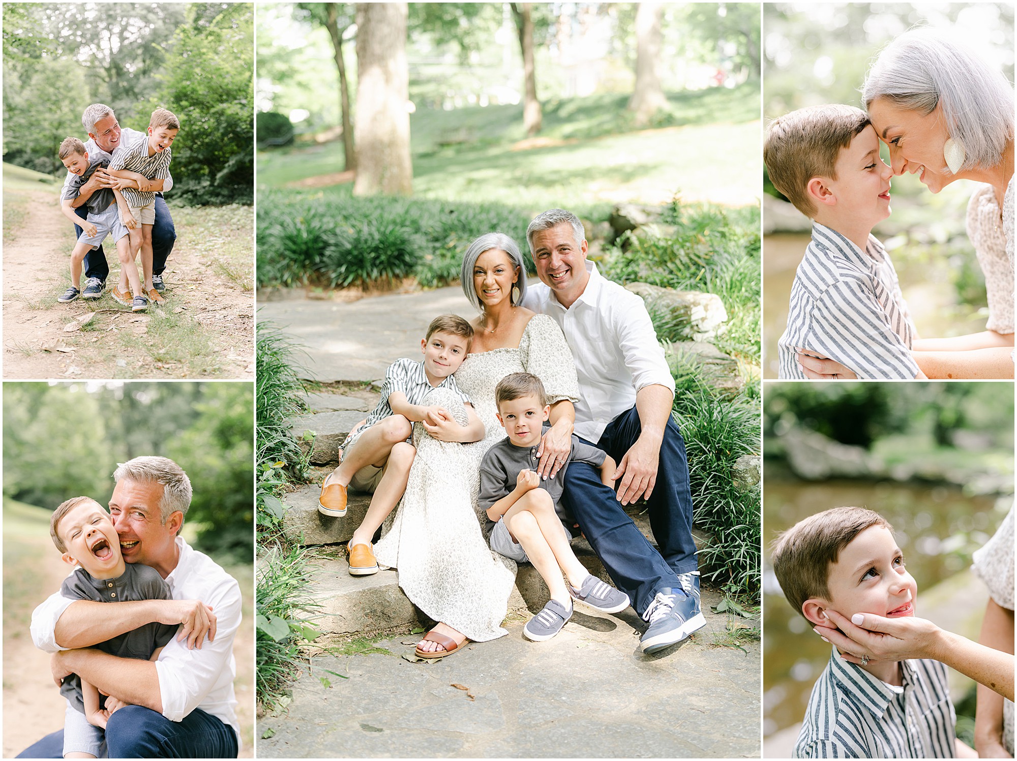 Atlanta family photography session by Lindsey Powell at Winn Park.