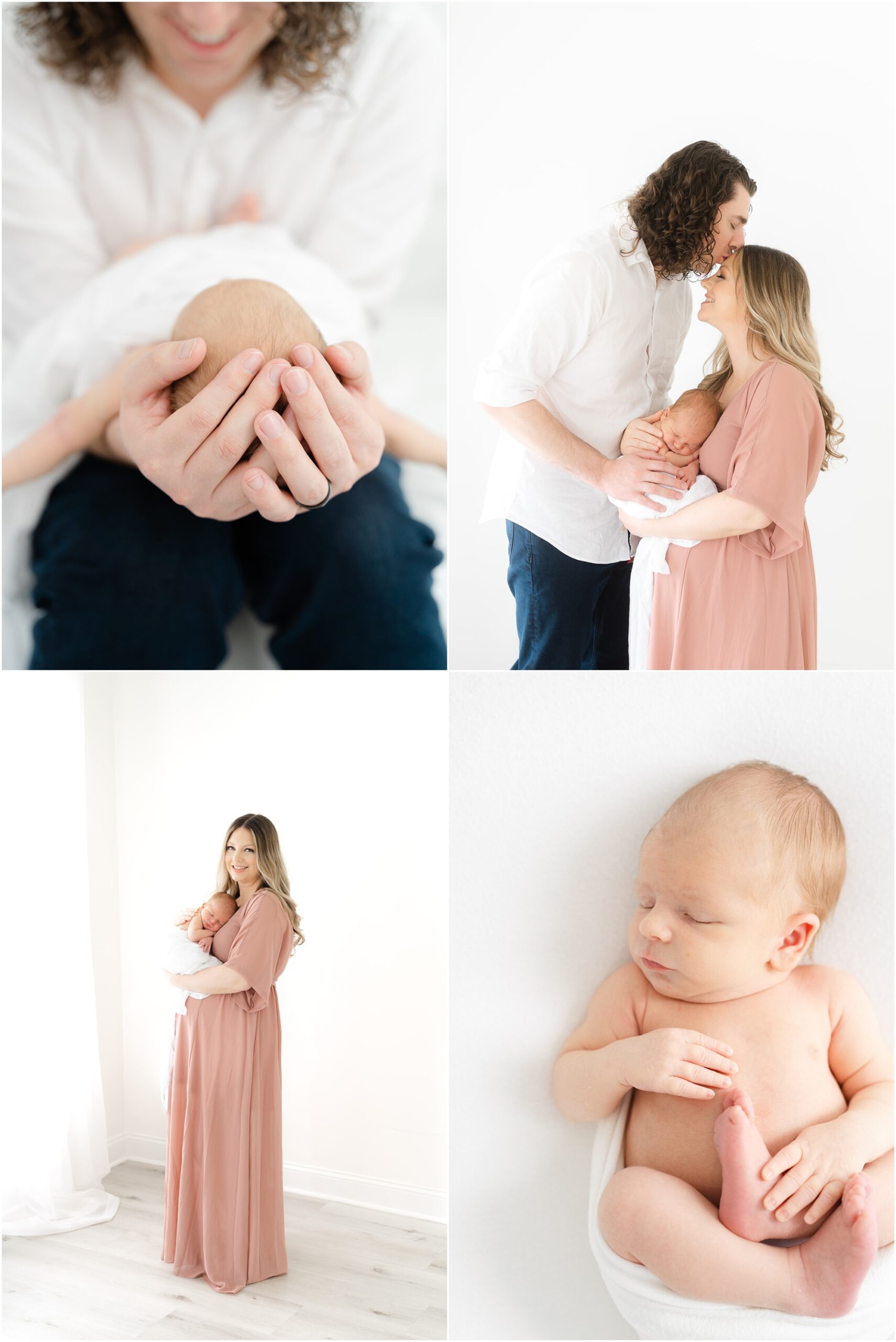 Atlanta newborn photos as a part of a baby plan membership.